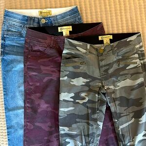 Democracy Abroad Technology Jeans - 3 pairs